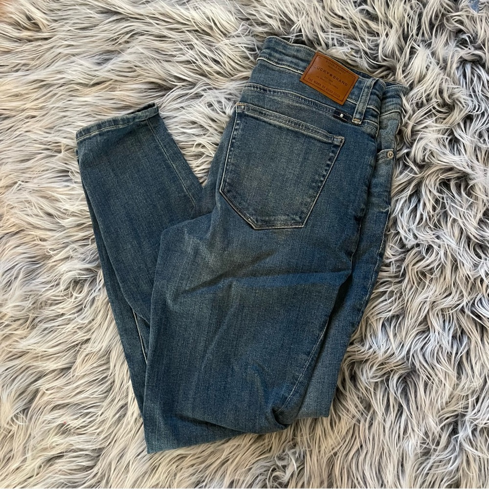 Lucky Brand Low Rise Skinny Jeans